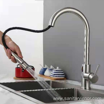 Hot Selling Pull Down Single Handle Kitchen Faucet